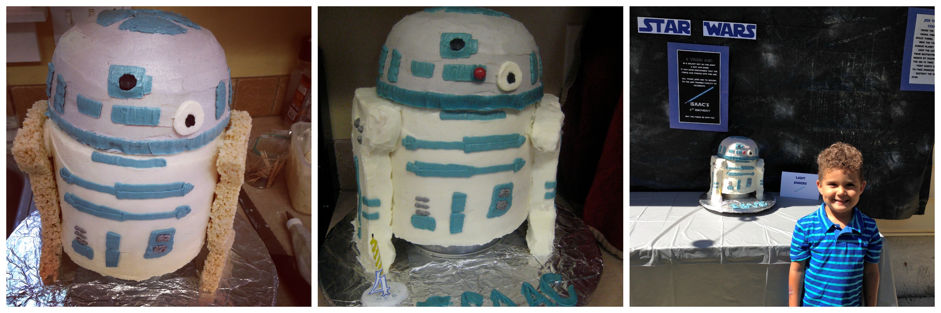 R2D2 cake collage2