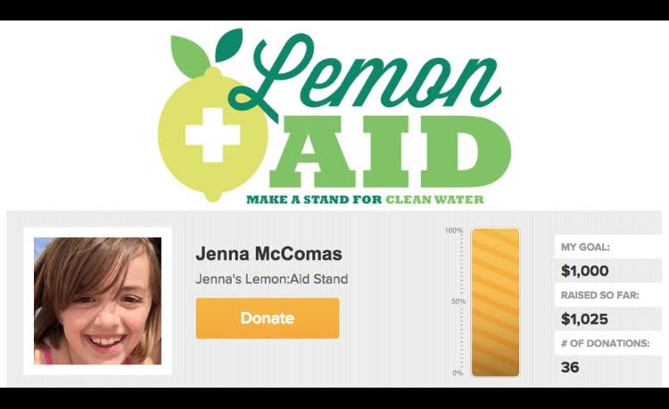 lemonaid stand goal